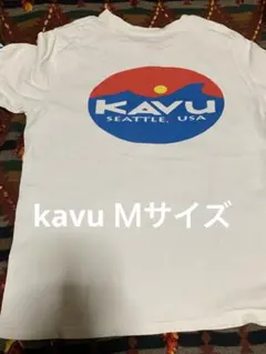 KAVU Tシャツ ポケット付き ホワイトＭ