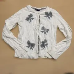 GapKids ホワイト カーディガン 150cm