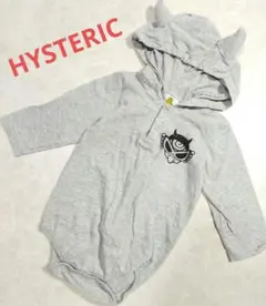 HYSTERIC　シッポ付き長袖ロンパース　デビル　コスチューム　ヒスミニ