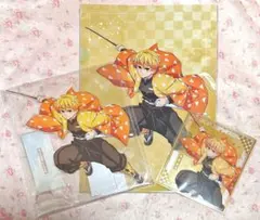 鬼滅の刃　アニプレックス　オンラインくじ　我妻善逸　ビッグアクリルスタンド　他