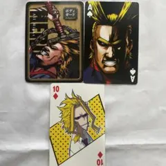 僕のヒーローアカデミア 人狼ゲーム トランプ オールマイト 八木俊典 原画