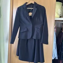 スーツセット　レディース　黒　L