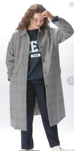 チェックコート