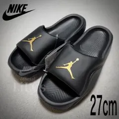 【新品未使用】ジョーダンサンダル　黒金　27cm　JORDAN　ブラック　5のサムネイル