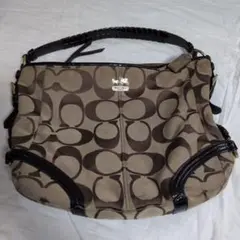 コーチ COACH シグネチャー ショルダーバッグ ワンショルダー キャンバス