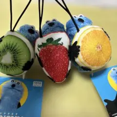 パペットスンスン　フルーツマスコット　3種セット