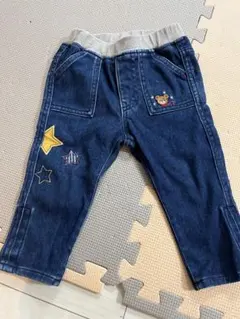 ミキハウス　プッチー　ストレッチパンツ　80