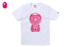 {レア}APE エイプ Tシャツ ホワイト ピンクのサムネイル