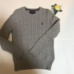 ✨お値下げ✨Polo Ralph Lauren グレー セーター 140-150