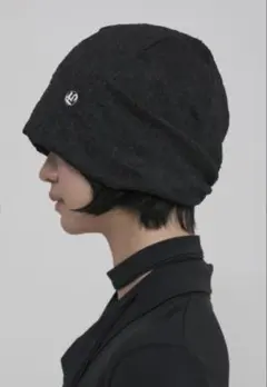新品タグ付き★FLAREUP★ Shirring Beanie★BLACK韓国