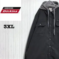 ジェニュインディッキーズ 中綿 シャツジャケット パーカー XL(46-48 