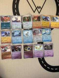 ブラックボルト　ホワイトフレア　モンスターボールミラー　16枚 まとめ売り