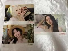 #TWICE5 樂天Books特典 透明海報 Mina  સુંદરી Chaeyoung