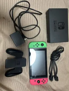 Nintendo Switch 本体 ジャンク品 グリーン/ピンク