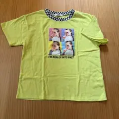 PINK-latte 半袖Tシャツ イエロー Mサイズのサムネイル