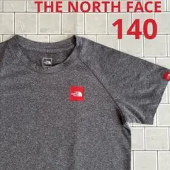 【速乾】THE NORTH FACE キッズTシャツ 140 グレー