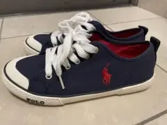 POLO Ralph Lauren ネイビー スニーカー
