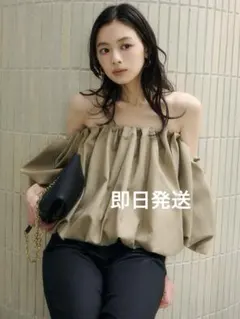 新品未使用】anuans アニュアンス♡ボリュームバルーンブラウス