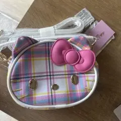 サンリオ　ハローキティ50周年　ドレスタータン　ショルダーバッグ