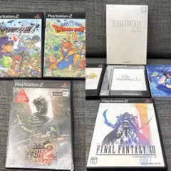 着払い価格　モンスターハンター2、ドラクエ、FF映像特典付き