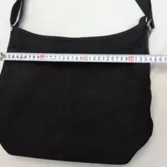 【無印良品】黒・キャンバスショルダー