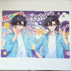 【匿名配送】カラフルピーチ　エニマイくじ　もふ　Ｆ賞　下敷き　２枚セット