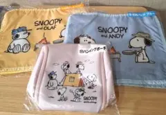 スヌーピー ポーチ3点セット