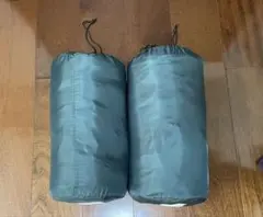 Bundok ダークグリーン 寝袋 2個セット！