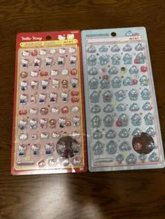 ボンボンドロップシール サンリオmini キティ/ハンギョドン