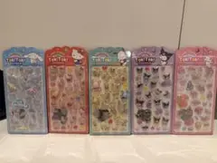 Tok!Tok! 3Dキャラクターシール 5枚セット