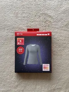 り*ご様 新品　ユニクロヒートテック　超極暖　グレー　M