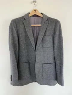 Adolfo Dominguez ウールカシミヤ混紡ジャケットのサムネイル