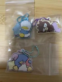 サンリオ ラバマスグミ1&2 タキシードサム バッドばつ丸 あひるのペックル
