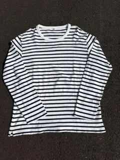 oldUNIQLO ボーダーロンT y2k