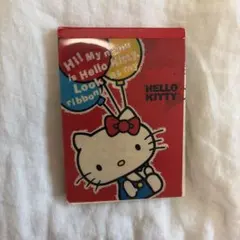 平成レトロ　ハローキティ メモ帳 カラフルページ