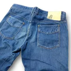 Johnbull ジョンブル AP049 3/4EASY JEANS サイズM