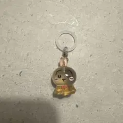 うさぎ ミニフィギュア キーホルダー イエロー