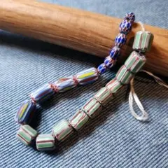 インドビーズ　シェブロンミックスセット　20コ