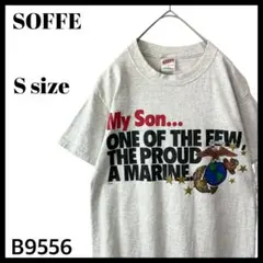 USA製 SOFFE USMC 米海兵隊 Tシャツ ミニタリー グレー S