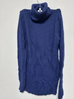 ZARA ネイビー タートルネックセーター M