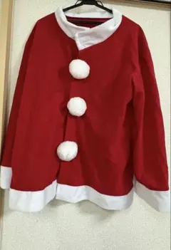 メンズ　サンタクロースコスチューム 上下セット