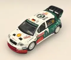 ⭐【1/64 CM's】シュコダSKODA FABIA WRC05JAPANのサムネイル