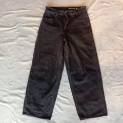 VOLCOM ブラック ストレートデニム 26のサムネイル