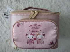 サンリオ　ハローキティ　50周年　ドーリーミックス　バニティポーチ　ピンク