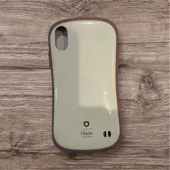iFace iPhoneXRケース ホワイト/パープル