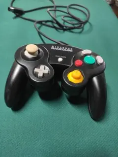 고장·부품용 扱い 任天堂 ゲームキューブ コントローラー ブラック 初期型