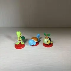 ポケモン フィギュア 旅立ちの3匹 キモリ　ゼニガメ　ナエトル