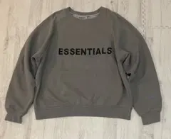 FOG ESSENTIALS クルーネック スウェット L セメント