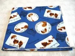 新品・可愛い犬柄生地１００cm①
