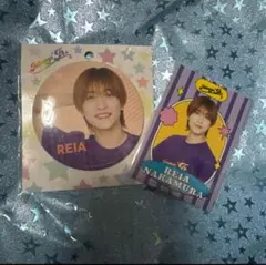 中村嶺亜 缶バッジ、プロフィールカード ②